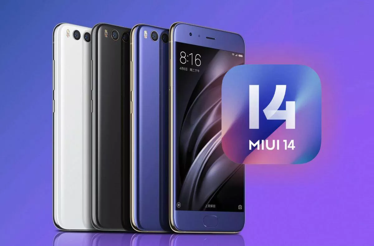 Xiaomi Mi 6 MIUI 14 port