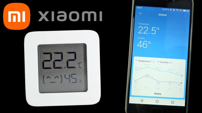 Xiaomi Mijia Thermometer Hygrometer 2 - Temperature Sensors - Bluetooth Thermometer - Mi Home