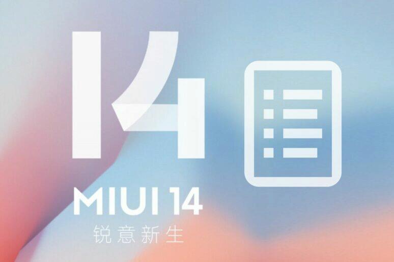 Xiaomi MIUI 14 seznam novinek únik