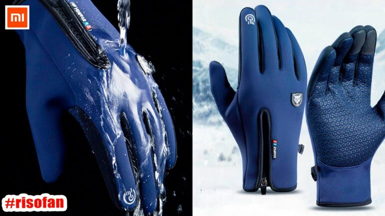 Xiaomi Winter Thermal Gloves Waterproof Windproof Outdoor Sports Warm.