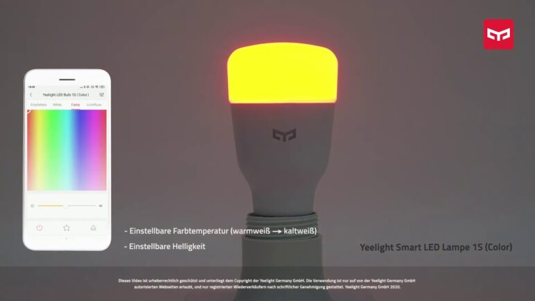 Yeelight Smart LED Bulb 1S Colour