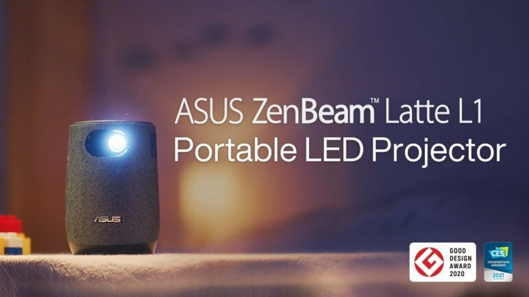 Your Pocket TV - ZenBeam Latte L1 Smart Wireless Mini Projector | ASUS