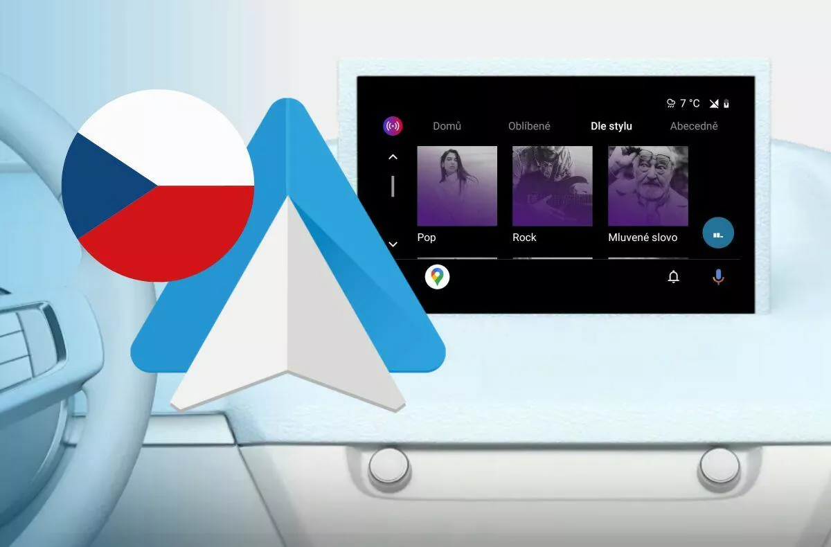 V Android Auto je první česká audio aplikace
