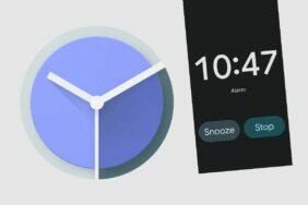 aplikace Google Hodiny 7.4 aktualizace budík tlačítka