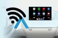 bezdrátové Android Auto přepínání vypnutí zapnutí tlačítko nastavení aktualizace bezdrátové Android Auto přepínání vypnutí zapnutí tlačítko nastavení aktualizace