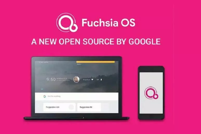 Fuchsia OS Google zařízení Fuchsia OS Google zařízení