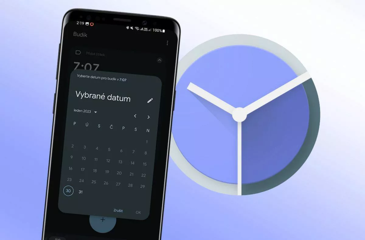 google aplikace hodiny 74 budik konkretni datum