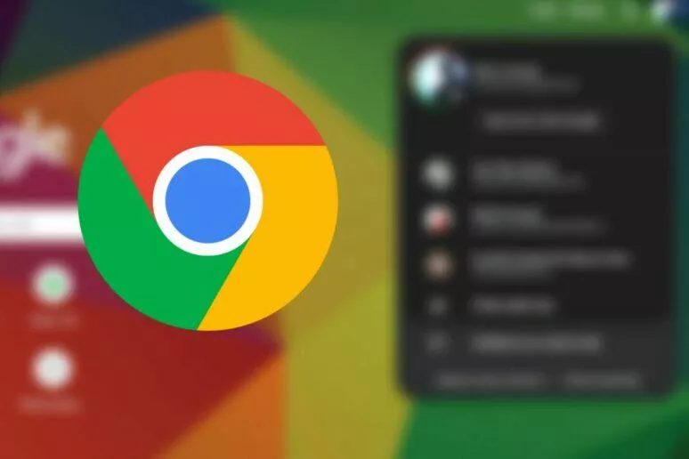 Google Chrome přepínání účtů Material You redesign