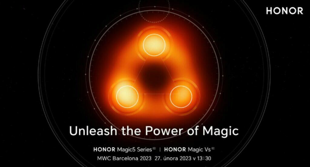 Honor Magic5 datum prezentace uvedení MWC pozvánka