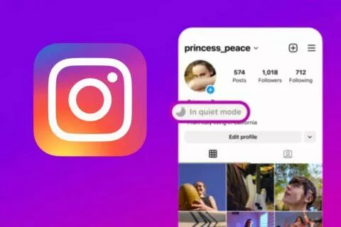 Instagram tichý režim Quiet Mode uvedení