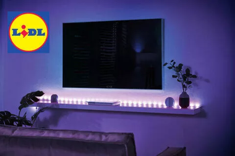 livarno zigbee led pásek lidl sleva