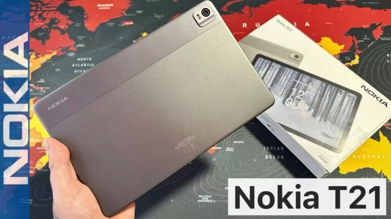 New tablet NOKIA T21 - Unboxing and Hans-On