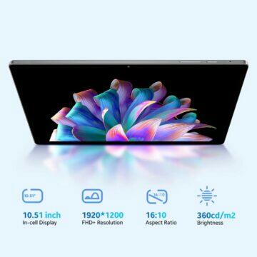 Nový tablet Chuwi HiPad XPro displej