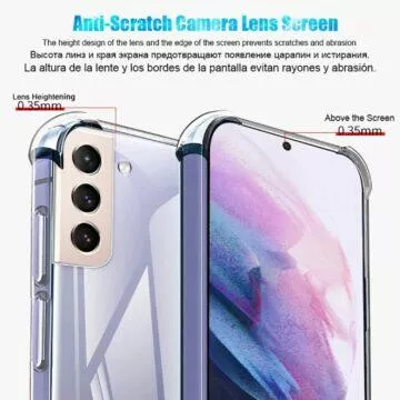 Samsung obal AliExpress Průhledná silikonová klasika kryt