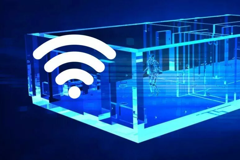 Wi-Fi radar 3D člověk skrz zeď Wi-Fi radar 3D člověk skrz zeď