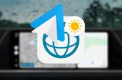 android auto počasí radar aplikace