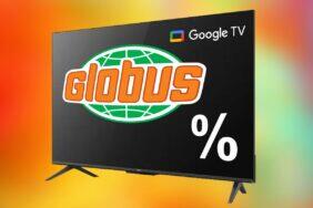 Globus TCL 65P735 smart LED TV Google TV akce sleva