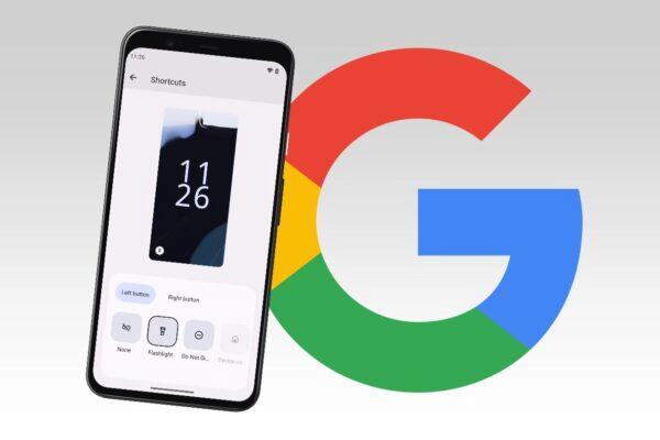 Google Pixel Android vlastní zkratky na zamykací obrazovce