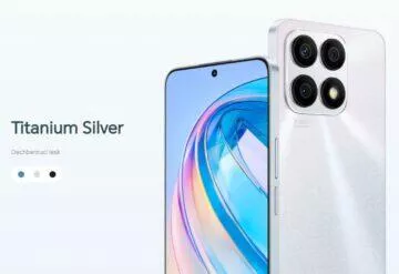 Honor 8Xa Titanium Silver