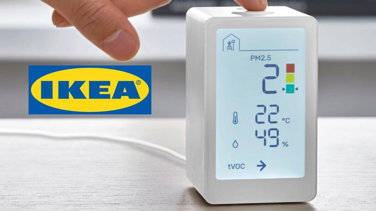 IKEA uvedla chytrý senzor Vindstyrka. Prověří vzduch skrz naskrz