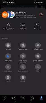 jak vypnout reklamy v prohlížeči xiaomi