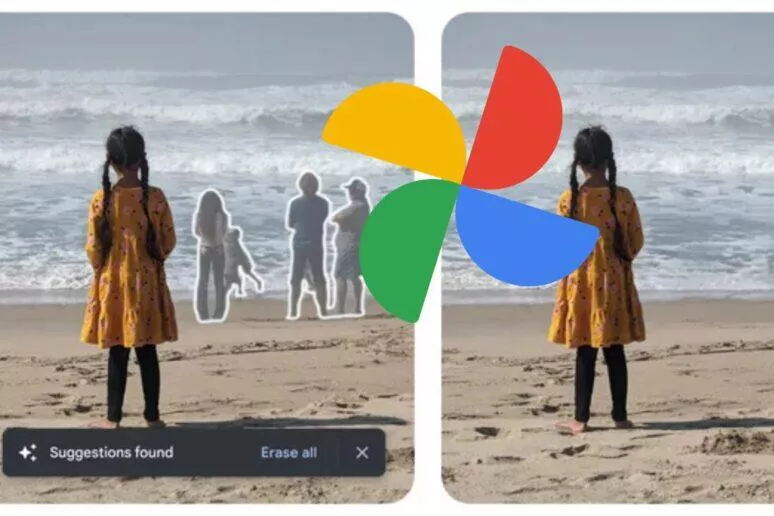 Magic Eraser Fotky Google One předplatné Magic Eraser Fotky Google One předplatné