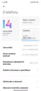 miui 14 nastaveni