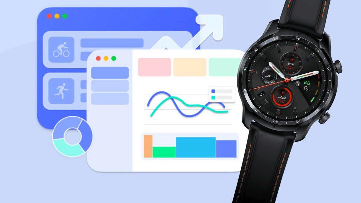 TicWatch hodinky mají portál s daty o zdraví a sportování