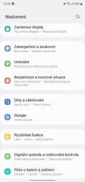 Nastavení Samsung Galaxy S23 Ultra