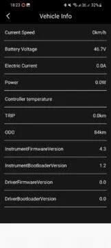 NAVEE N65 elektro koloběžka recenze aplikace Go Navee info o koloběžce