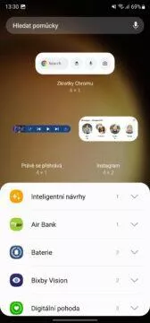 Nové Widgety One UI 5.1