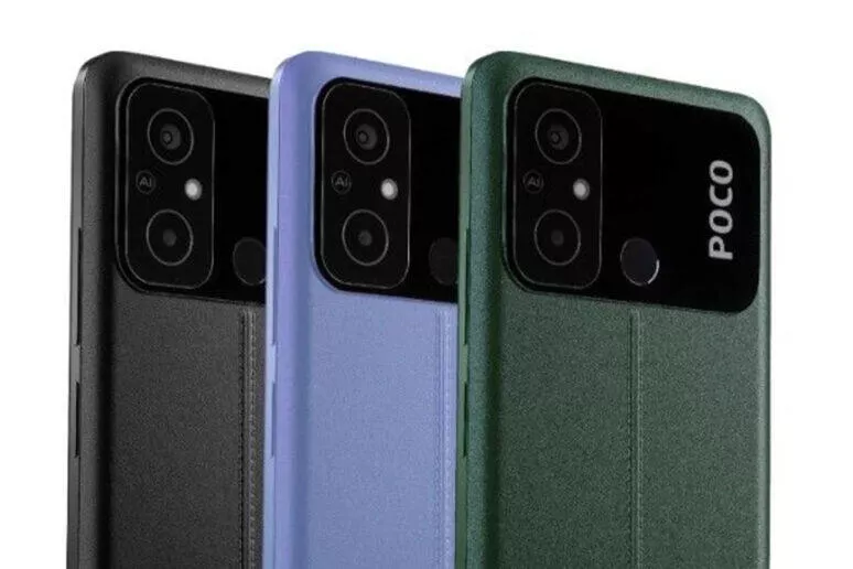POCO C55 vzhled POCO C55 vzhled