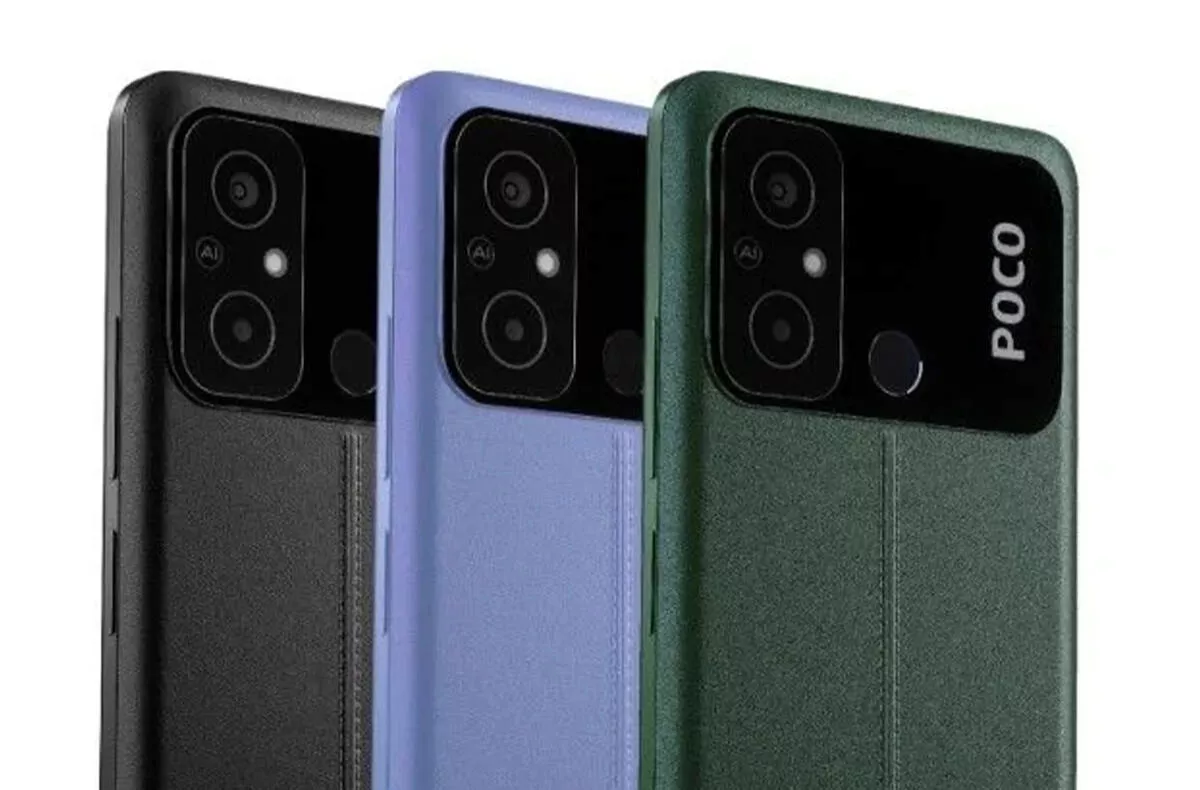 poco c55 vzhled