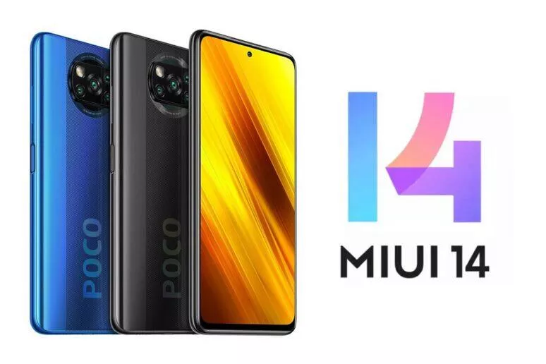 Poco telefony dostávají MIUI 14