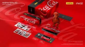 realme 10 pro coca-cola edition balení