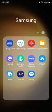 Samsung aplikace One UI