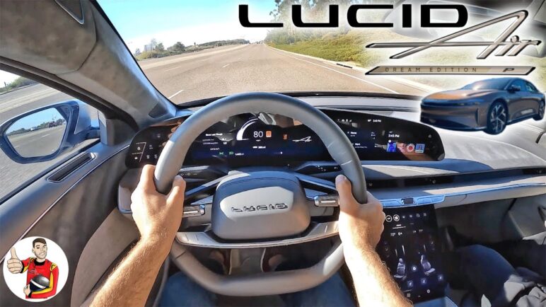 The Lucid Air Dream Performance is More Than a Fast EV - It's a Great Luxury Car (POV First Drive)