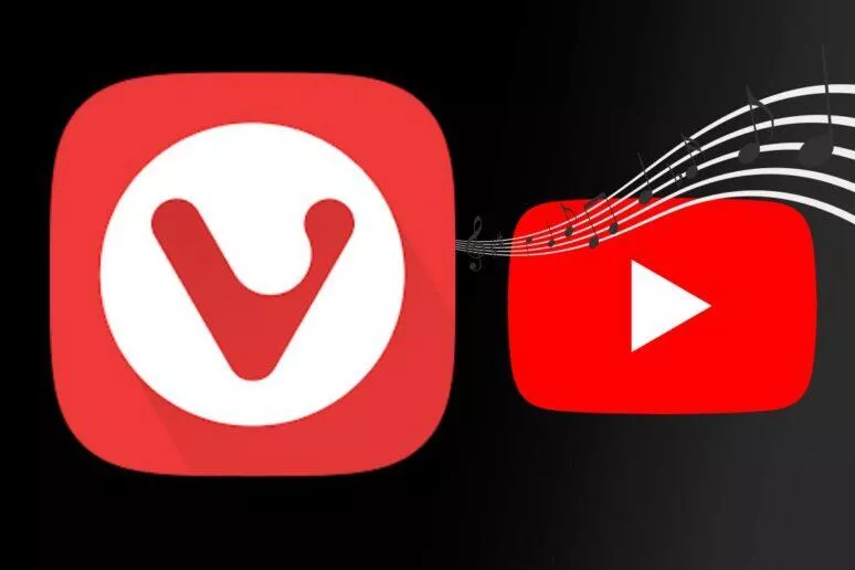 Vivaldi 5.7 Android audio přehrávání na pozadí YouTube