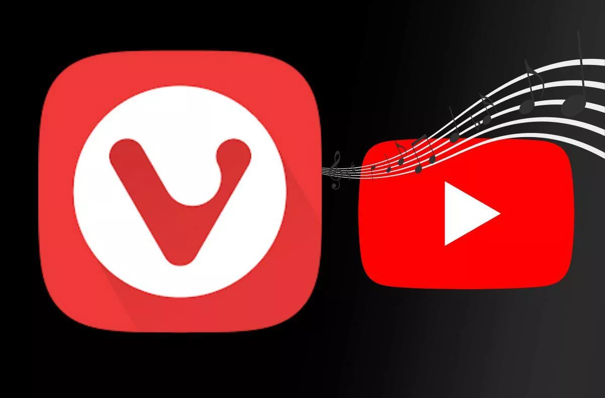 vivaldi 57 android audio prehravani na pozadi youtube