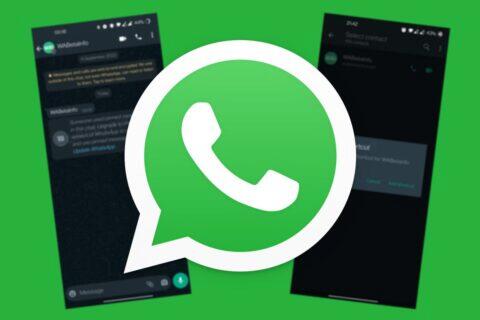 WhatsApp beta připínání zpráv rychlá volba