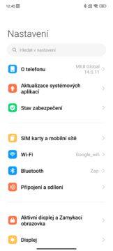 Xiaomi 13 Pro nastaveni