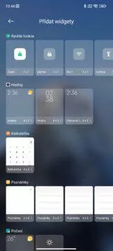 Xiaomi 13 Pro widgety