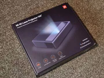 Xiaomi Mi 4K Laser Projector 150 projektor testování krabice