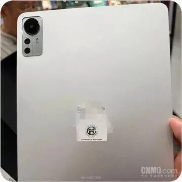 Xiaomi Pad 6 tablet uniklé snímky záda Xiaomi Pad 6 tablet uniklé snímky záda
