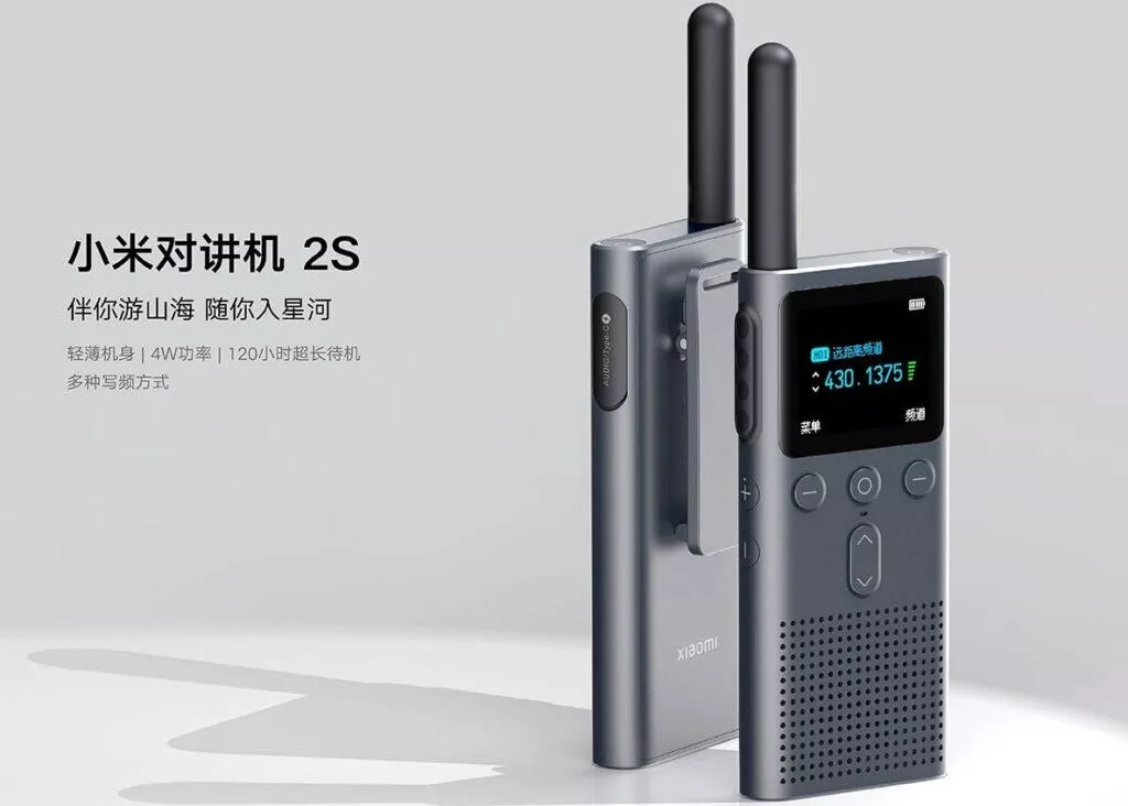 xiaomi walkie talkie 2s vysílačky xiaomi walkie talkie 2s vysílačky