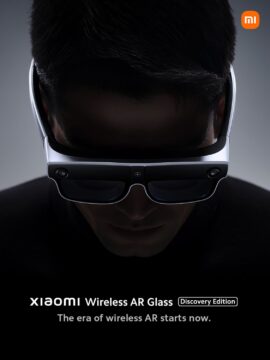 Xiaomi Wireless AR Smart Glass Discovery Edition chytré brýle bezdrátové AR koncept MWC