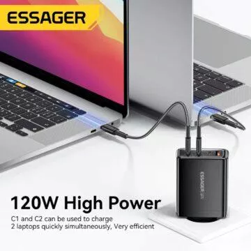 AliExpress Essager příslušenství slevy 120W GaN nabíječka