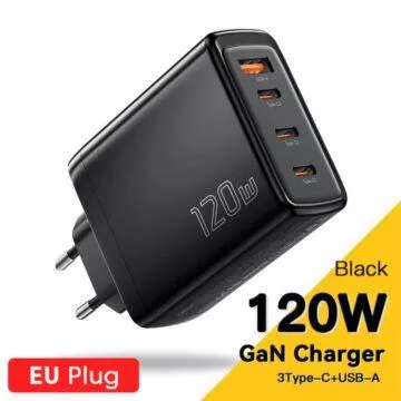 AliExpress Essager příslušenství slevy 120W GaN nabíječka konektory