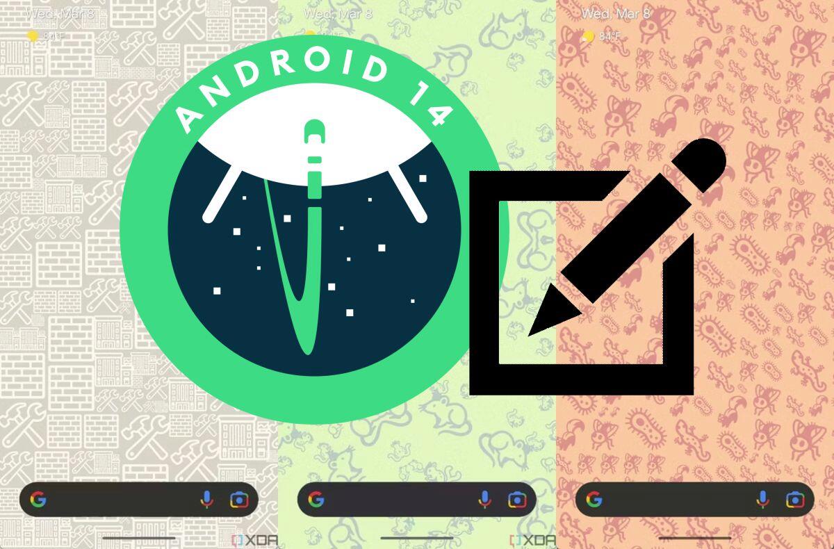 Android 14 nabídne editor pro Emoji tapety. Takto vypadá