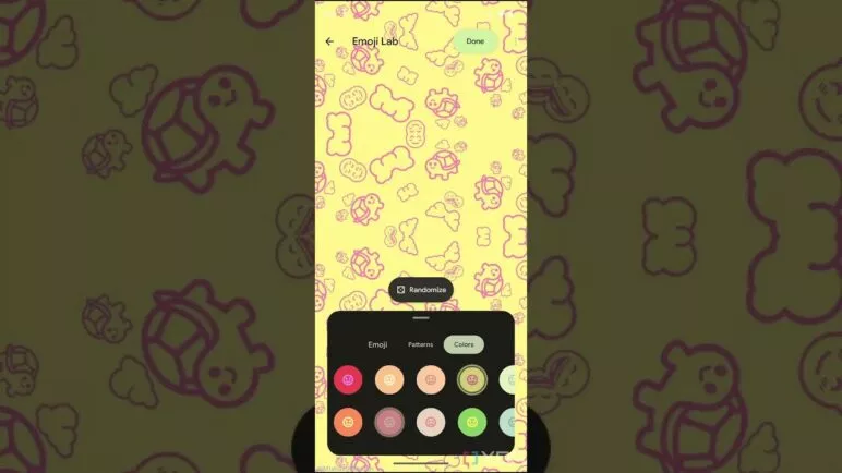 Android 14 Pixel Emoji Lab Demo